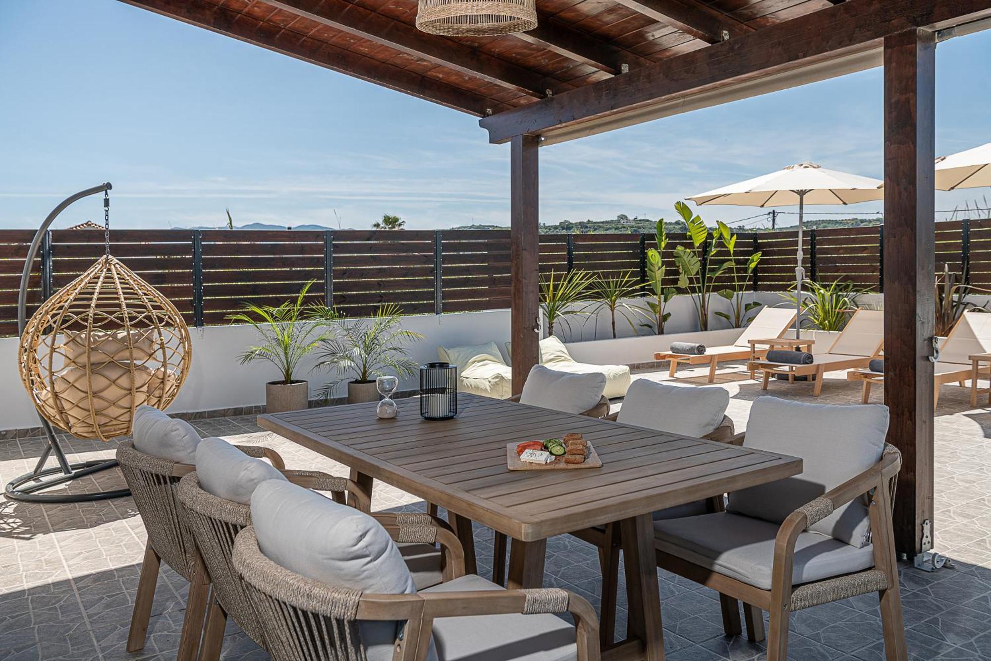 Sol Luxury Apartment - Close To The Beach With A Private Mini Pool 하니아 외부 사진