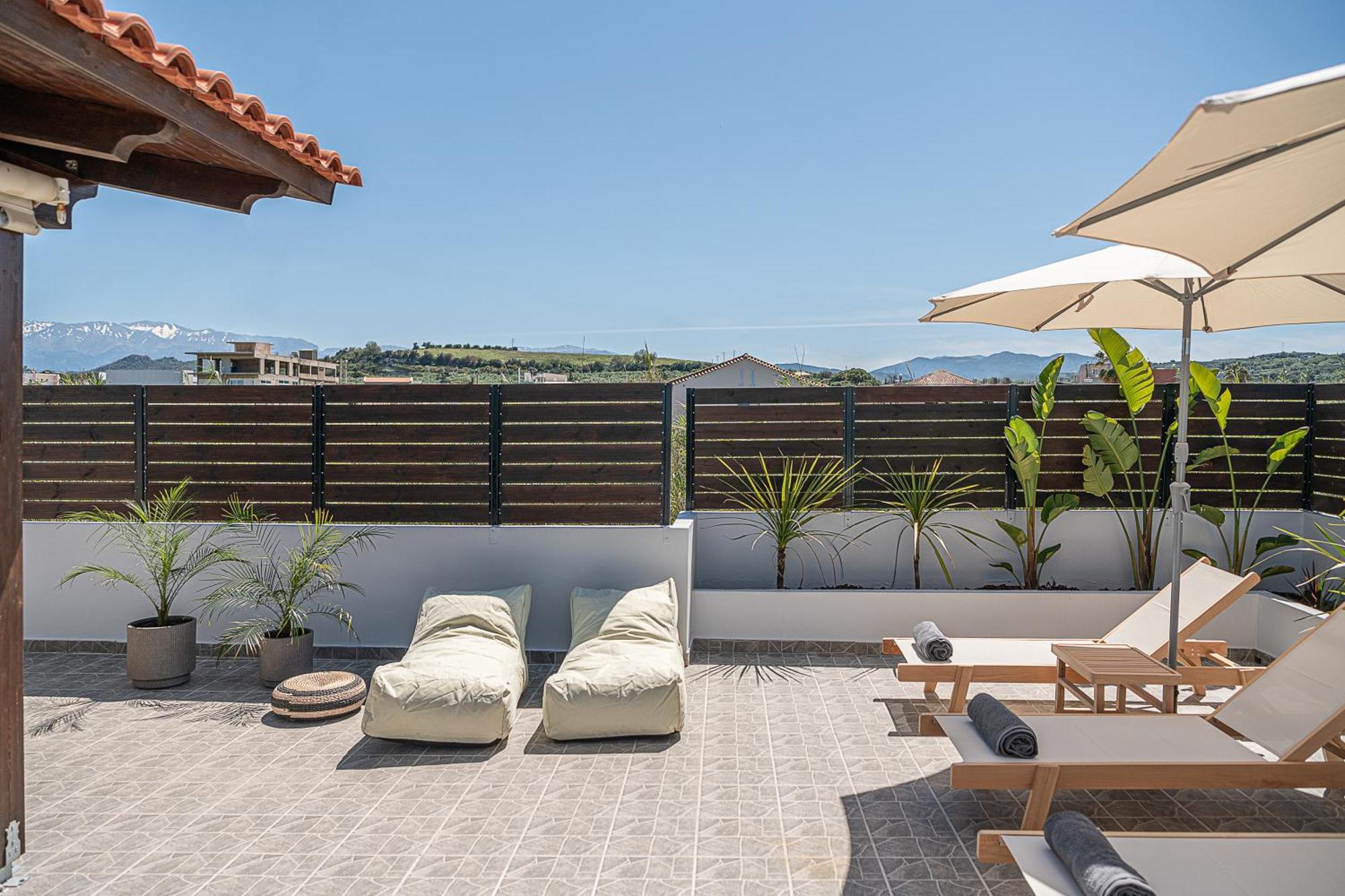 Sol Luxury Apartment - Close To The Beach With A Private Mini Pool 하니아 외부 사진